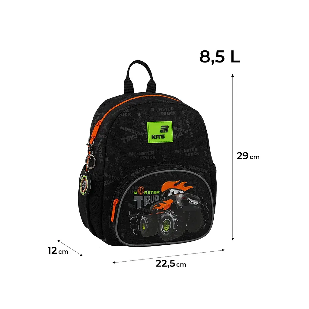 Рюкзак дитячий Kite Kids 2727 Monster Truck (K26-2727XS-4) - фото 11