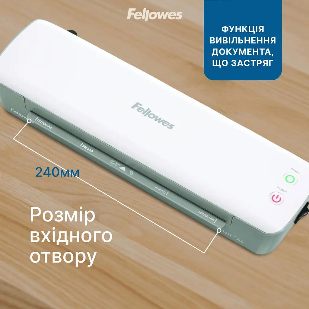 Ламінатор Fellowes Ion A4 (f.L4560001) - фото 7