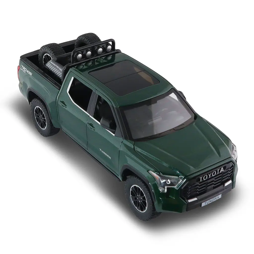 Автомодель TechnoDrive Toyota Tundra 1:24 зелена (KM08555)