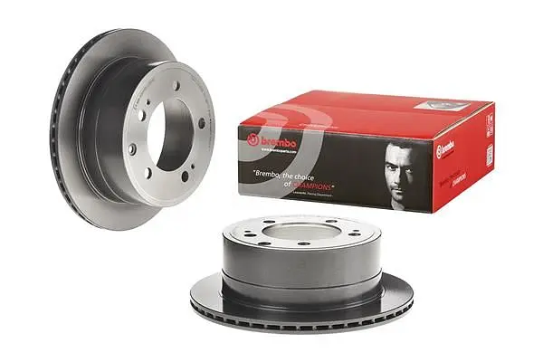 Диск гальмівний вентильований Toyota Land Cruiser 84-25р Brembo (09.B644.11) - фото 2