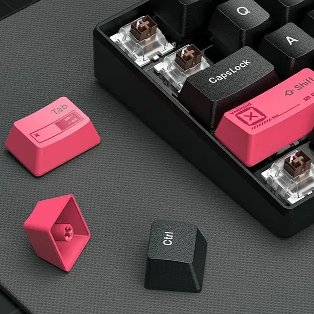 Ігрова дротова механічна клавіатура Onikuma G55 / Tea Switch / RGB / 60% / Black - фото 3