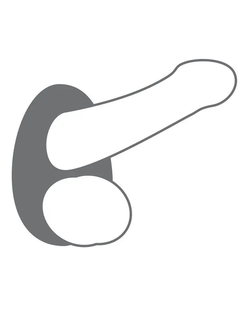 Ерекційне кільце для члена та мошонки Dorcel Liquid-Soft Teardrop, 7х2.3 см - фото 3