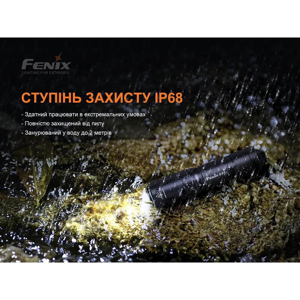 Ліхтар ручний Fenix E01 V2.0 блакитний - фото 9