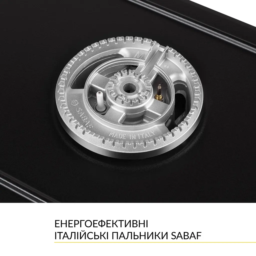 Поверхня газова Domino на металі WEILOR GM W 314 BL - фото 7