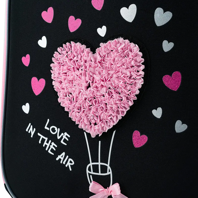 Рюкзак GoPack Education 165S Heart Черно-розовый (GO26-165S-2) - фото 13
