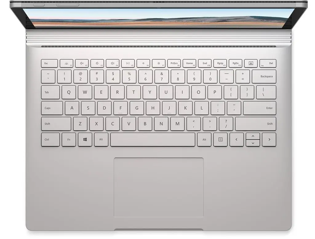 Ноутбук Microsoft Surface Book 3 13.5" QHD/Intel i5-1035G7/8/256F/int/W10H/Silver (V6F-00009) - фото 2