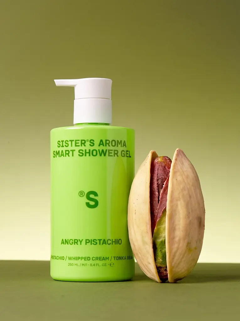 Smart-гель для душа Sister's Aroma Angry Pistschio 250 мл - фото 3