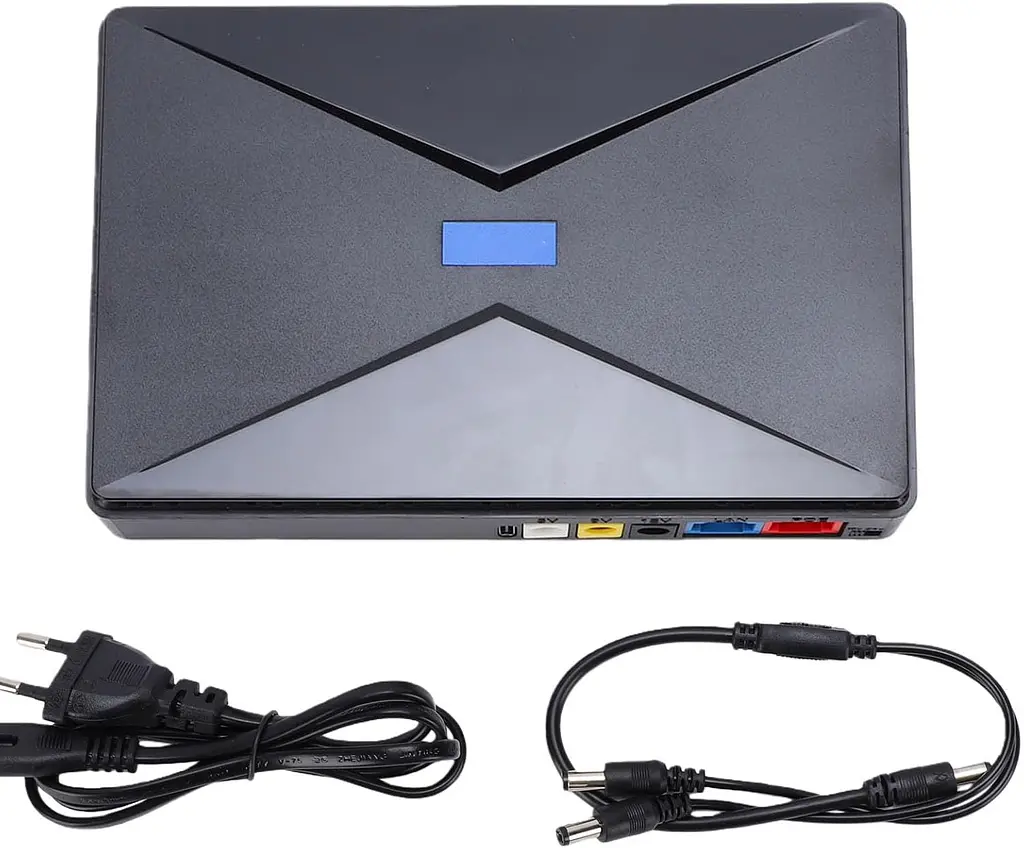 Міні-ДБЖ Andowl Q-UP900х1 - безперебійник 10000 mAh для Wi-Fi роутера, модему, IP-камер та LED-освітлення - фото 2