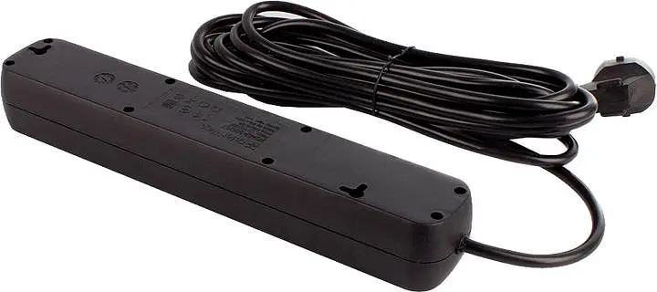 Сетевой фильтр olorWay 5 розеток/5M Black (CW-PSEA55BK) - фото 2