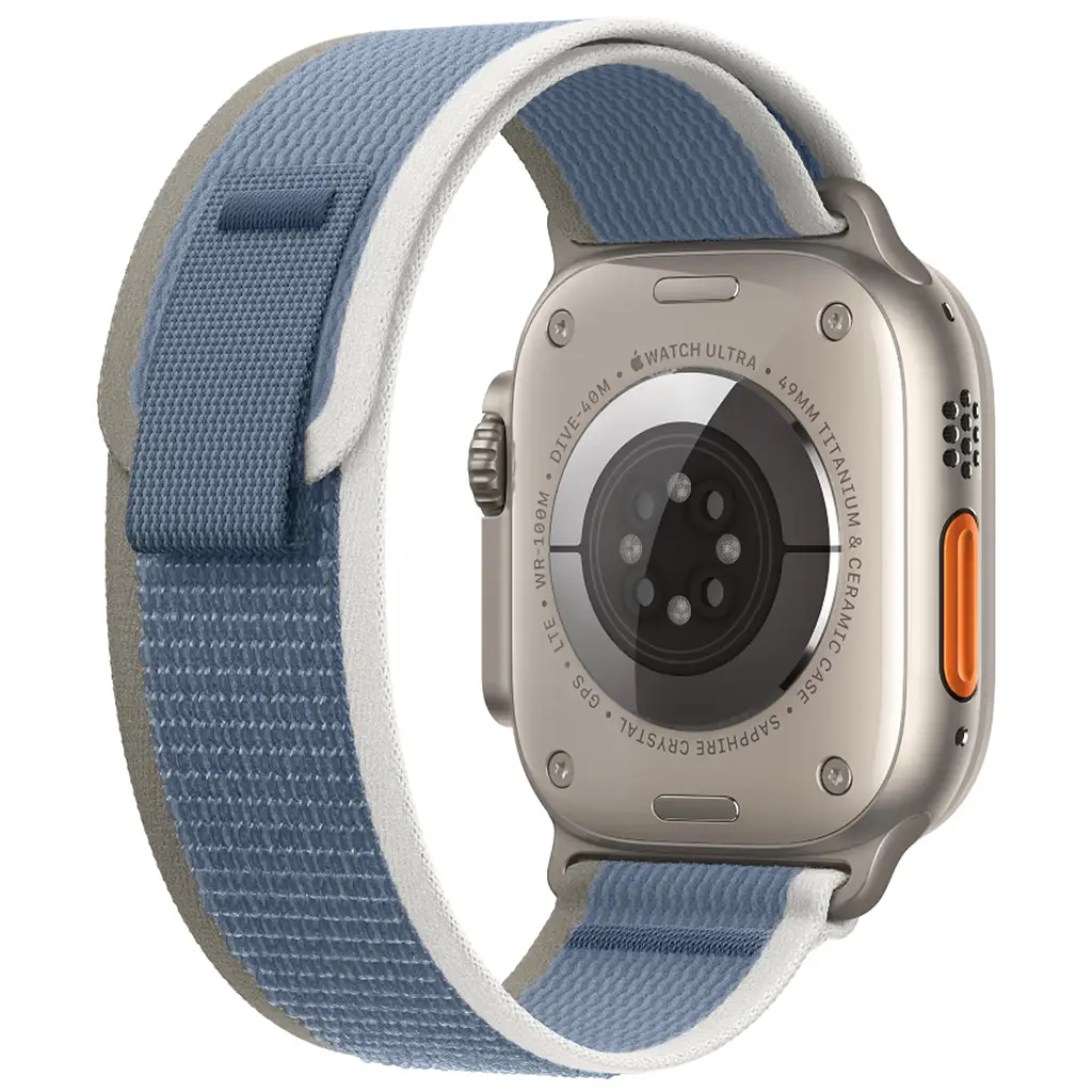 Ремінець нейлоновий для смарт-годинника Garmin 42,44,45,46,49 mm, Trail, синій, тканинний ремінець з регулятором довжини, на липучці, сумісний зі смарт-годинниками Garmin, ArmorStandart (ARM74230) - фото 3