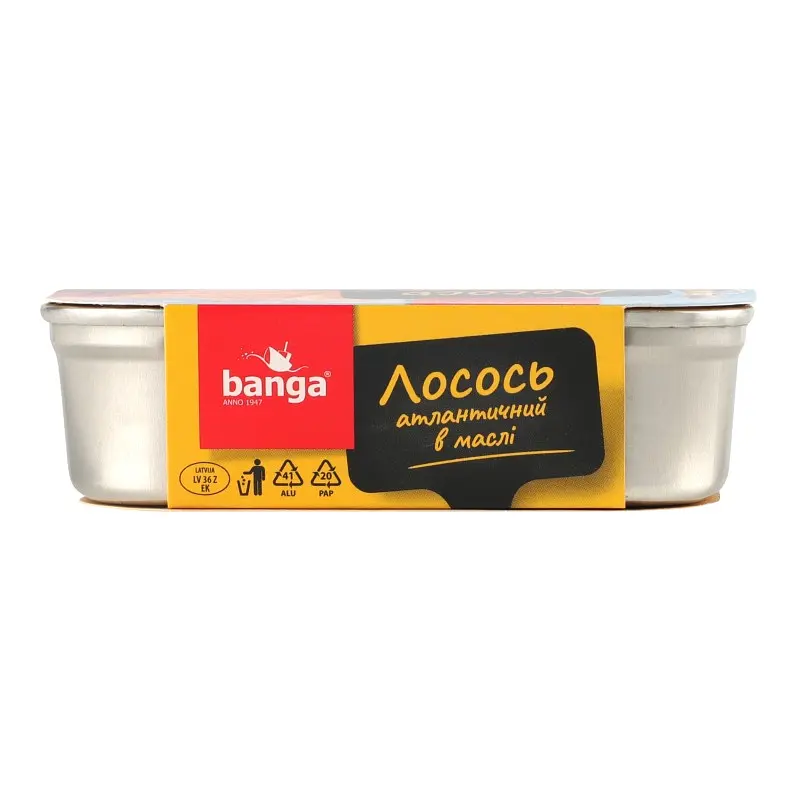 Філе лосося Banga атлантичний в олії 120 г - фото 3