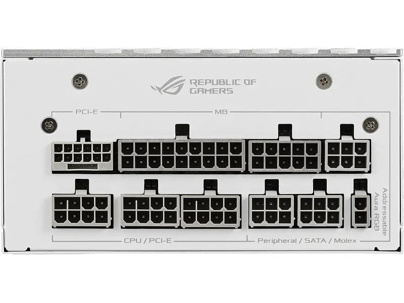 Блок живлення Asus ROG LOKI SFX-L 850W Platinum White Edition - фото 3