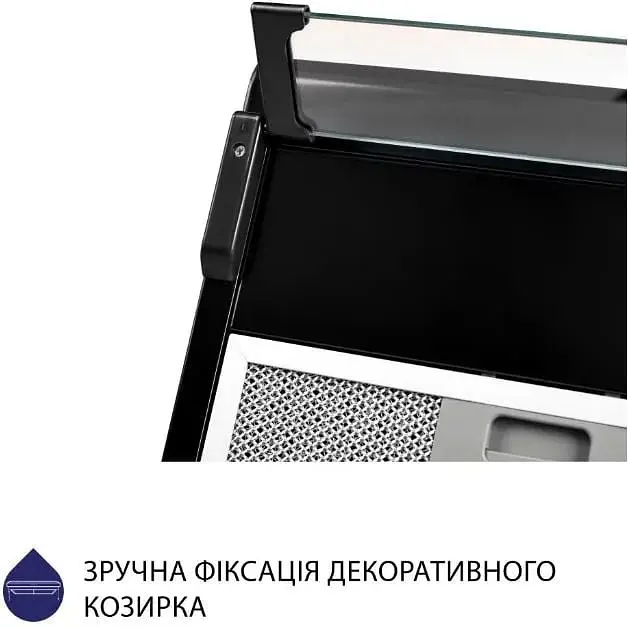 Витяжка Minola HPL 615 BL пласка - фото 4
