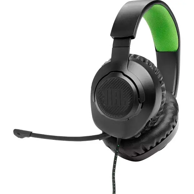 Ігрові навушники JBL Quantum 100X Black (JBLQ100XBLKGRN) [87209] - фото 8