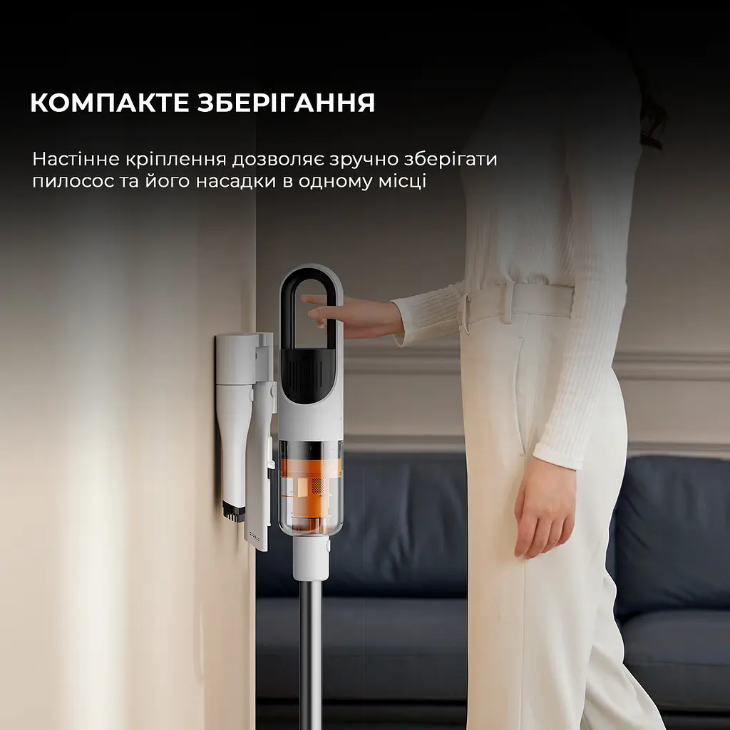 Беспроводной пылесос Deerma T10W - фото 9