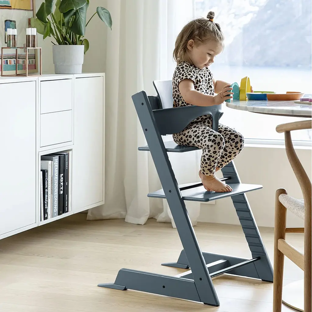 Стільчик Stokke Tripp Trapp Fjord Blue, синій (100138) - фото 4