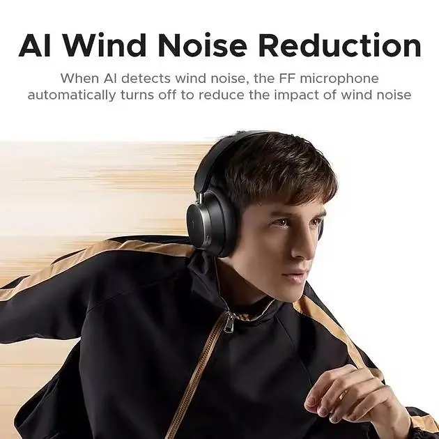 Навушники Ugreen Studio Pro 48dB ANC Wireless Active Noise Cancellation Hi-Res LDAC 120h 2025 (Black) - фото 6