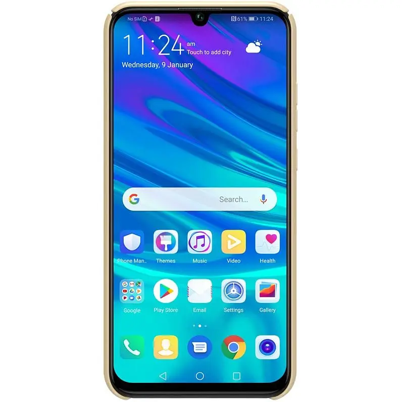Чехол-накладка Nillkin Super Frosted Shield HuAwei P smart (2019) Gold - фото 2