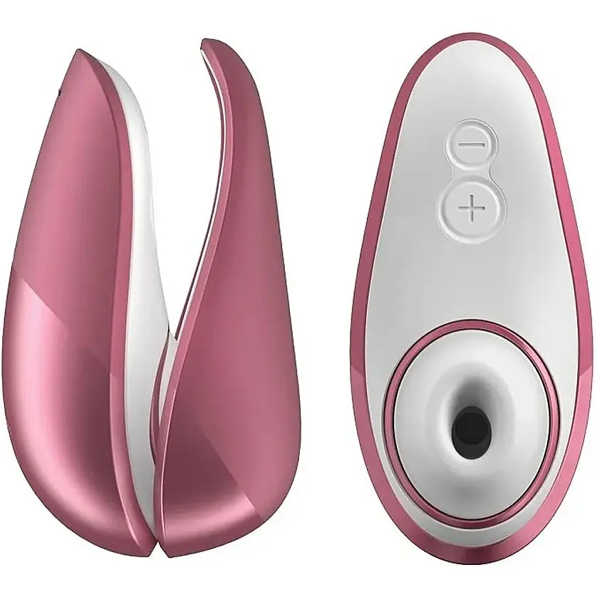 Вакуумный клиторальный стимулятор Womanizer Liberty Pink - фото 2