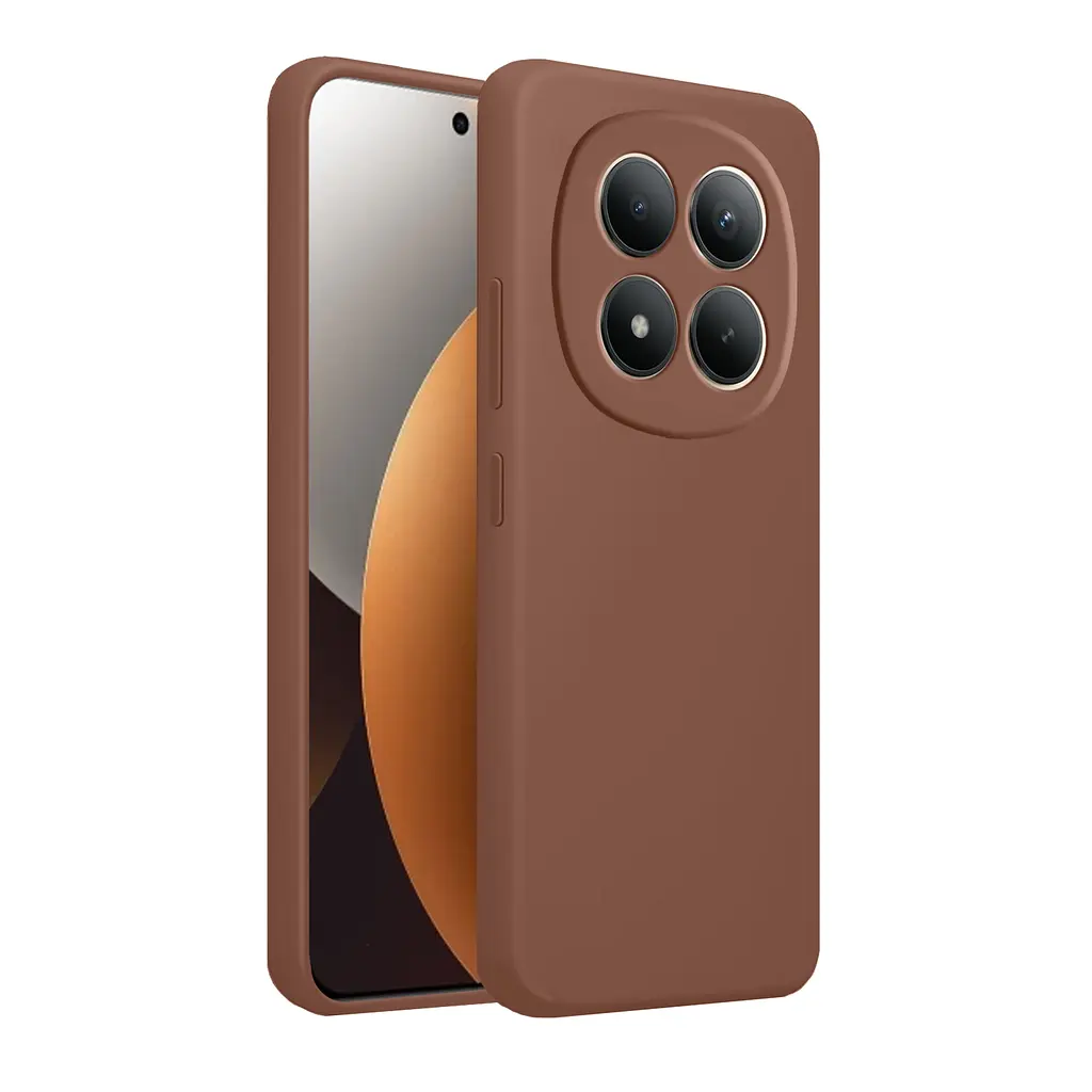 Чохол MAKE Xiaomi Redmi Note 15 Pro+ Silicone Mocha Brown - фото 5