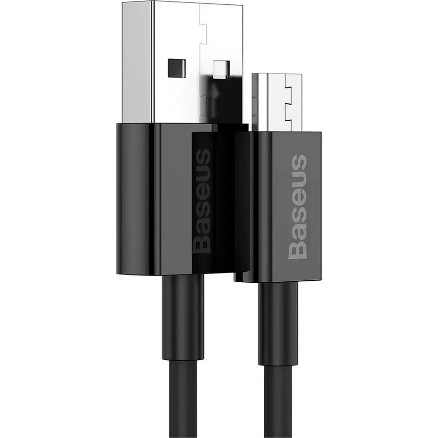 Кабель Baseus Superior Series Fast Charging micro-USB 2A 2m Black (CAMYS-A01) [96650] - фото 4
