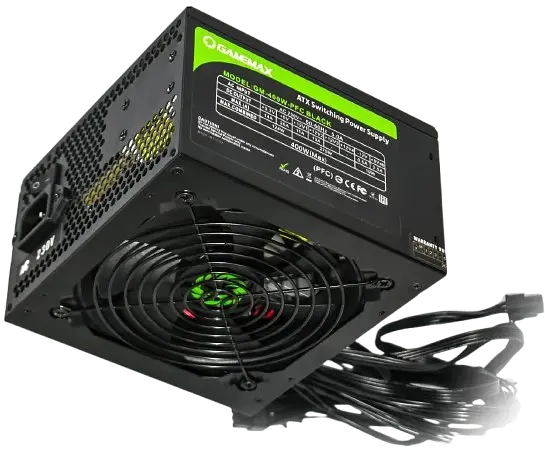 Блок питания GameMax GM-400 400W Black (GM-400 Black) - фото 2