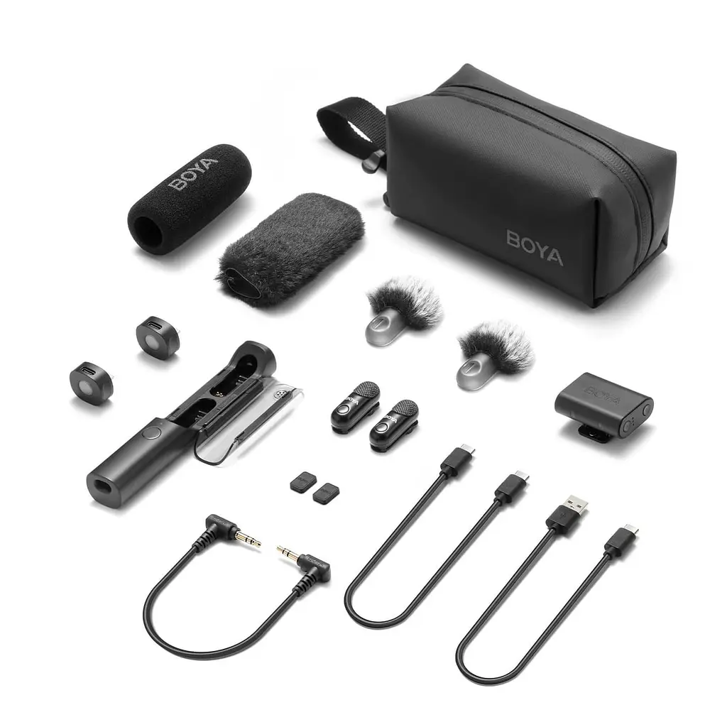 Микрофон Boya Magic-02 Type-C/Lightning Black (Magic-02) - фото 2