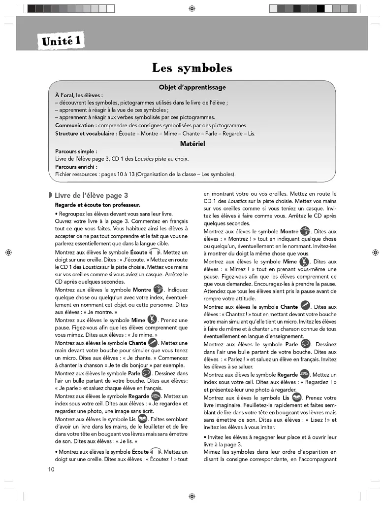 Les Loustics. Niveau 1. Guide pedagogique A1.1 - фото 11