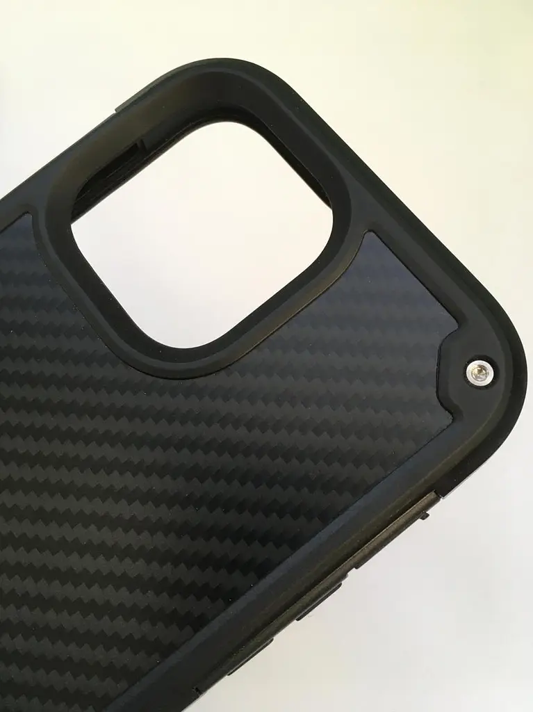 Протиударний чохол для iPhone 13/14 Pelican Shield Kevlar Black аналог OtterBox Defender з кліпсою - фото 7