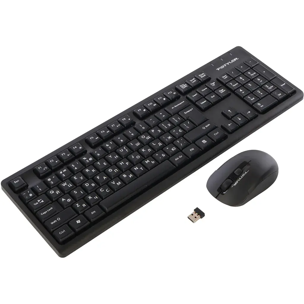 Комплект A4Tech FG1200S Wireless UA Black (4711421003193) - фото 2