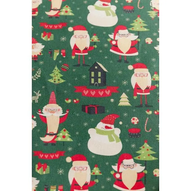 Скатерть Прованс Санта на зеленом 120х140 см (35783) - фото 7