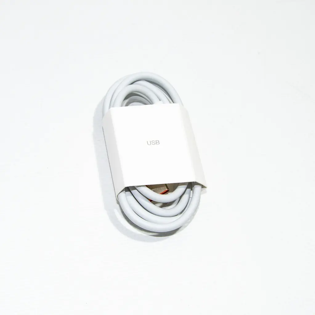 Кабель для заряджання телефону USB to Type C 95 см, шнур usb type c білий - фото 2