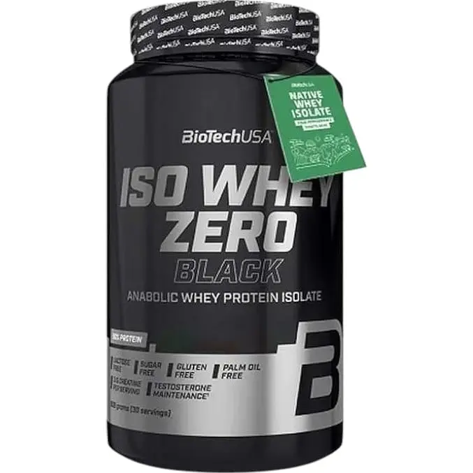 Протеїн BiotechUSA Iso Whey Zero Black Ваніль 908 г