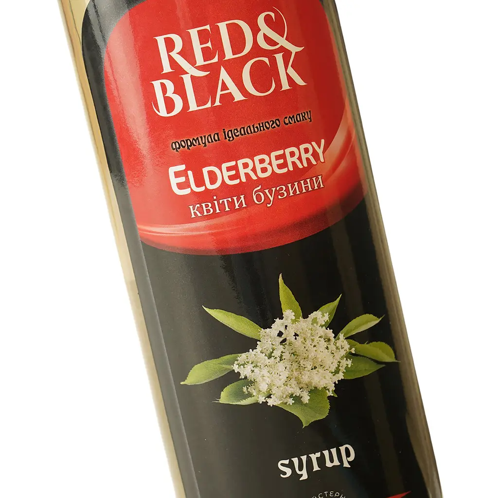 Сироп Red&Black Бузина 0.7 л - фото 5