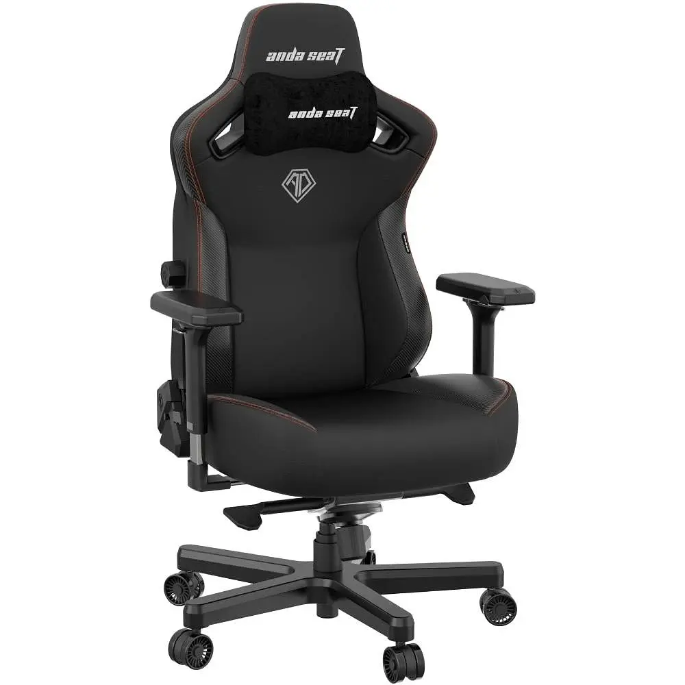 Крісло для геймерів Anda Seat Kaiser 3 Size L Black (AD12YDC-L-01-B-PV/C) - фото 2