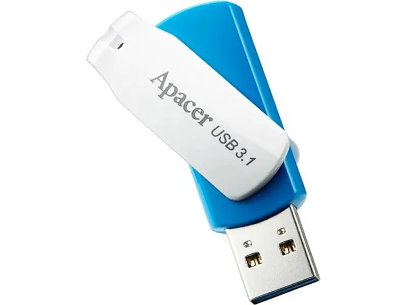 USB флеш накопичувач Apacer 128 GB AH357 Ocean Blue USB 3.2 (AP128GAH357U-1) - фото 2