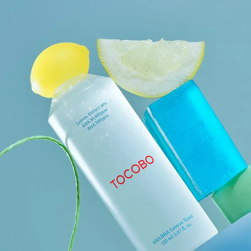 Тонік для обличчя Tocobo AHA BHA Lemon Toner 150 мл (TOC002) - фото 4