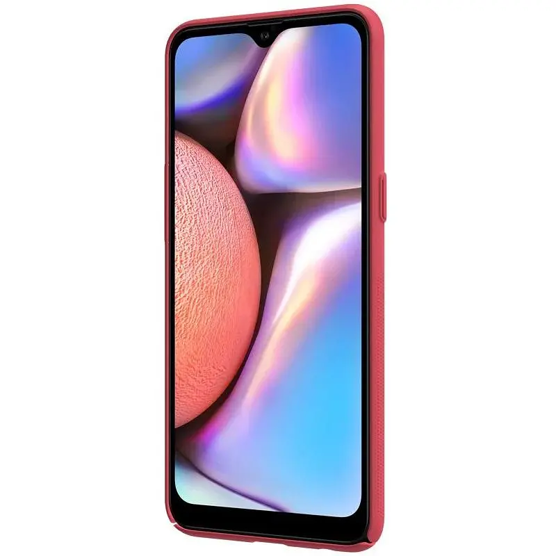 Чохол-накладка Nillkin Super Frosted Shield Case Samsung Galaxy A10s A107F Red - фото 3