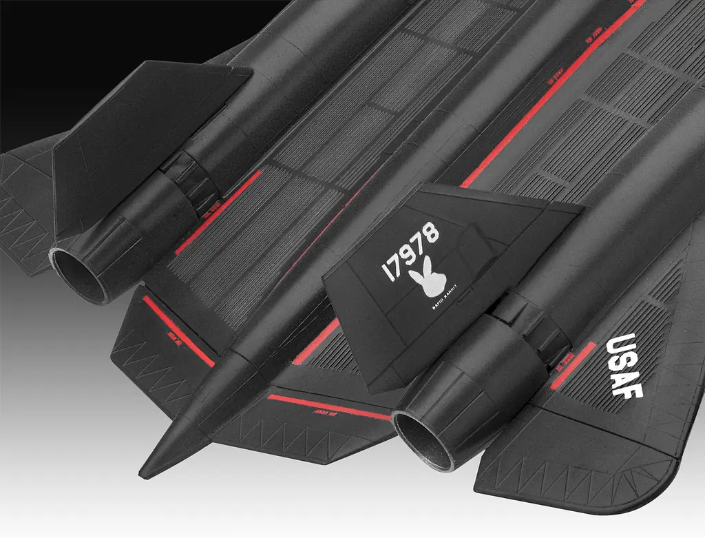 Збірна модель-копія Revell Літак Lockheed SR-71 Blackbird 1:110 (RVL-03652) - фото 9