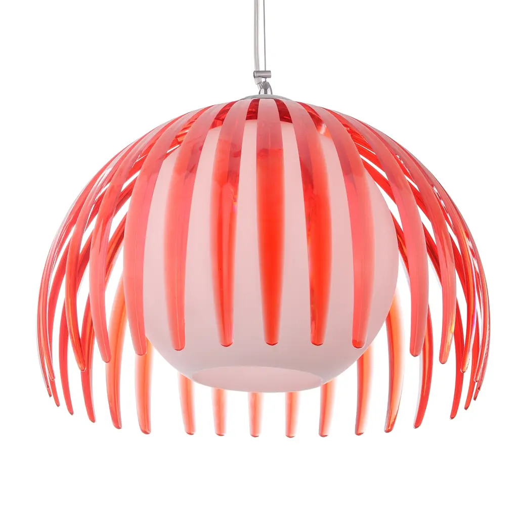 Люстра підвісна Brille в спальню E27 60W Red (BL-136S/1) - фото 2