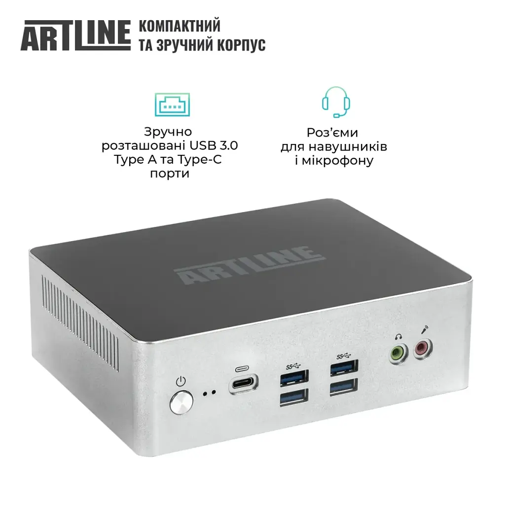 Неттоп Artline Business B12 Windows 11 Pro (B12v39Win) - фото 3