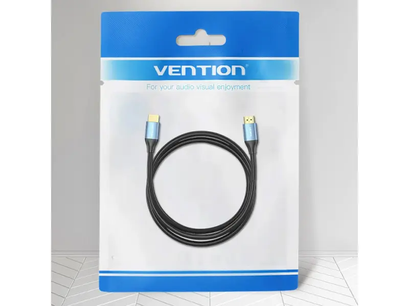 Кабель Vention HDMI Male to Male 4K HD Cable HDMI v2.0 10м Blue (ALHSL) - фото 10