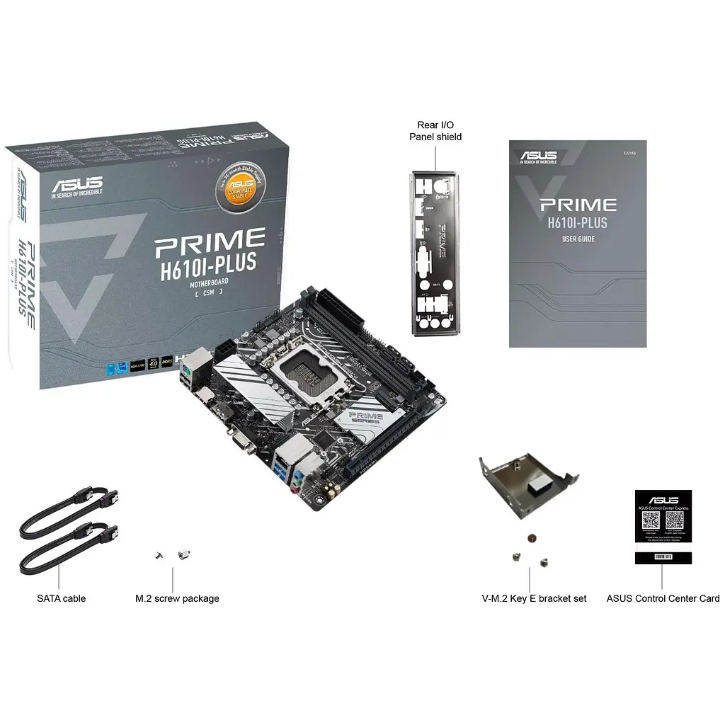 Материнська плата Asus Prime H610I-Plus-CSM (90MB1GB0-M0EAYC) [147085] - фото 7