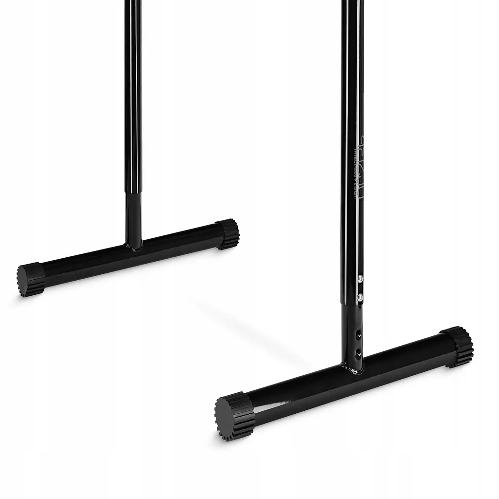 Бруси для віджимань (паралетси) 4FIZJO 80-90 см підлогові, розбірні Black (P-5905973404600) - фото 9