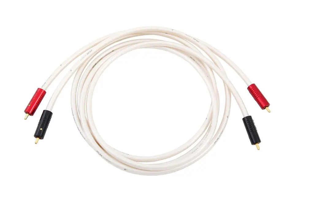 Межблочный аудиокабель 2RCA-2RCA Atlas Cables Element Acromatic 1m