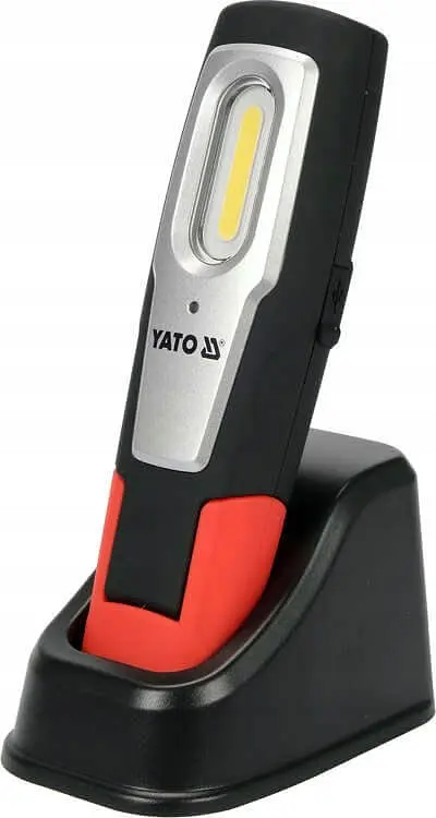 Акумуляторний світильник для майстерень Yato Li-Ion 3,7 В, 6 та 1 Вт, 600 Lm