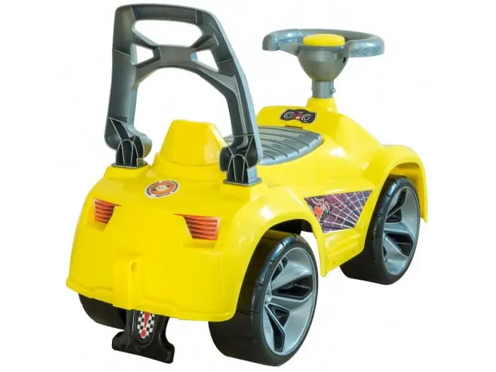 Автомобіль для прогулянок – толокар Ламбо, Orion (лимонний) - фото 2