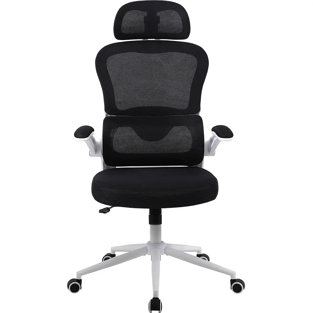 Офисное кресло GT Racer B-5880 White/Black [125609] - фото 5