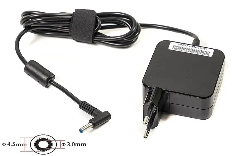 Блок живлення для ноутбуків PowerPlant HP 220V, 19.5V 45W 2.31A (4.5*3.0) wall mount (WM-HP45G4530)