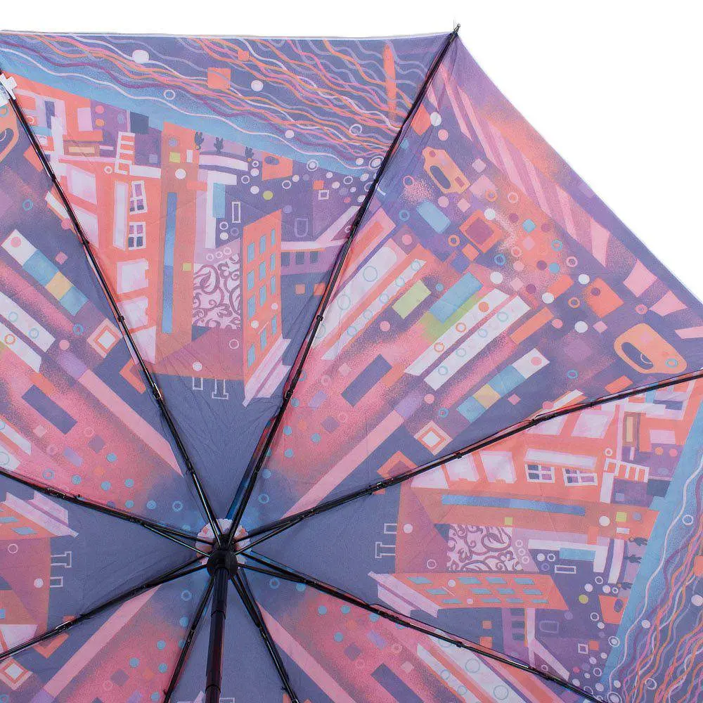 Жіноча складана парасолька напівавтомат Zest 101 см різнобарвна - фото 3
